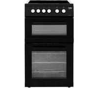 Beko KDVC563AK 50cm Double Oven Electric Cooker