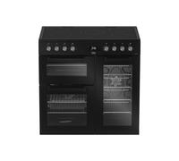 Beko KDVC90K 90cm Electric Range Cooker with Ceramic Hob - Black