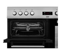 Beko KDVC90X 90cm Electric Range Cooker with Ceramic Hob - Stainless Steel