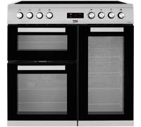 Beko KDVC90X 90cm Electric Range Cooker with Ceramic