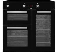 Beko KDVI90K 90cm Double Oven Range Cooker with 5 Zone Induction Hob