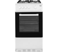 Beko KSG580W 50cm Freestanding Gas Single Cavity Cooker