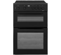 Beko KTC611K 60cm Electric Cooker with Ceramic Hob - Black