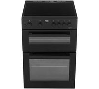 Beko KTC611K Freestanding Electric A Rated Cooker - Black