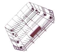 Beko Lower Basket Group for Beko Dishwasher (1759001115, DSN2530, DSN2530B, DSN2530X, DSN2532B, DSN2533X, DSN6634, DSN6635X, DSN6820X, DSN6840, DSN6840B, DSN6841, DSN6841B, DSN6841FX)