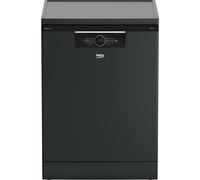 Beko PowerIntense™ BDFN36540PA Full Size Dishwasher - Anthracite - C Rated, Grey