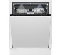 Beko PowerIntense™ Fully Integrated Standard Dishwasher - Black - B Rated