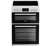 BEKO Pro AeroPerfect FDC6731W 60 cm Electric Ceramic Cooker - White, White