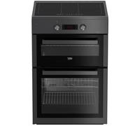 BEKO Pro BDI6C55FA 60 cm Electric Induction Cooker - Anthracite, Black,Silver/Grey