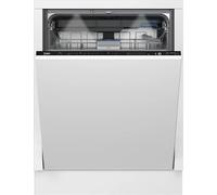 Beko Pro BDIN38560PF Fully Integrated Dishwasher, Full Size, 15 Place Settings, CornerIntense, AutoDose, Fast+ Function, Energy Efficient, Quiet Operation