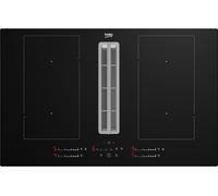BEKO Pro HIXI84700UP 82 cm Vented Electric Induction Hob - Black, Black