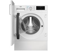 BEKO Pro WDIK954451F Integrated WiFi-enabled 9 kg Washer Dryer - White, White