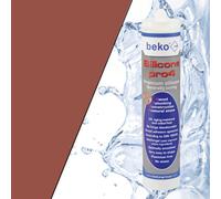 Beko Pro4 Premium Silicone - Quadruple Application - 310Ml Pale Brown / Teak