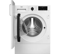 BEKO bPro 500 WTIK84122 Integrated WiFi-enabled 8 kg 1400 Spin Washing Machine, White