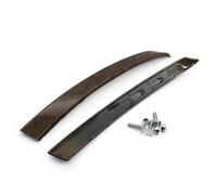 Bekuyu 51416959333 51416959334 Car Interior Front Rear Door Left Right Grip Handle Trim Cover for 5 Series M5 E60 E61 2004 2005 2006 (Walnut-Front 2PCS)