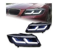 Bekuyu Car Head Lamp LED Headlight DRL Hid Bi Xenon Beam For B&MW E90 2005 2006 2007 2008 2009 2010 2011 2012 320i 318i 323i 3 Series (1 pair)
