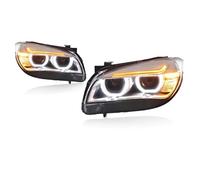 Bekuyu Car Headlights LED Lamps Daytime Running Lights Dynamic Turn Signals For B&MW X1 E84 2010 2011 2012 2013 2014 2015 (1 pair)