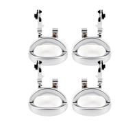 Bekuyu Car Inner Door Pull Handle 68004828AA 68004829AA Chrome Interior Car Door Handles for Dodge for Nitro 2007 2008 2009 2010 2011
