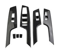 Bekuyu Car Inner Door Pull Handle 7 Pieces Car Interior Door Handle Bowl Covers Switch Panel Sticker Trims for Kia EV6 2021 and Up