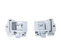 Bekuyu Car Inner Door Pull Handle Aluminum Alloy Car Interior Door Handle Decoration for Land Rover for Defender 90 110 2004-2018(for 90 Silver)