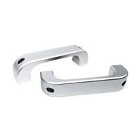 Bekuyu Car Inner Door Pull Handle Aluminum Alloy Interior Door Handle for Land Rover for Defender 90 110 2004-2018(Silver)