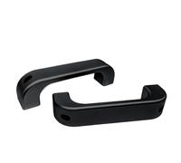 Bekuyu Car Inner Door Pull Handle Aluminum Alloy Interior Door Handle for Land Rover for Defender 90 110 2004-2018(Black)