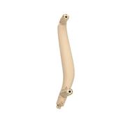 Bekuyu Car Inner Door Pull Handle Car Interior Door Handle Support Panel Trim for X5 X6 F15 F16 F85 F86 2014-2020(Beige Left)