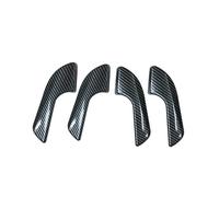 Bekuyu Car Inner Door Pull Handle Interior Door Handle Decoration Protective Cover for Alfa Romeo for Giulietta(Carbon Style 4pcs)