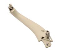 Bekuyu Car Inner Door Pull Handle Interior Door Handle Exterior Cover Trim for X3 X4 G01 G02 F97 F98 2018 2019 2020 2021 2022(Beige Inside Right)