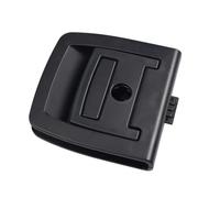 Bekuyu Car Rear Trunk Mat Handle Boot Floor Carpet Handle Luggage Compartment Handle for X5 X6 E70 E71 E72 F15 F16 F07 51479120283 (Black with Lock Hole)