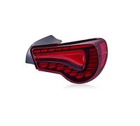 Bekuyu Car Tail Light For Toyota GT86 For Scion FRS Rear Running Light Brake Reverse Lamp Dynamic Turn Signal Tailllamps (Red A Pair)