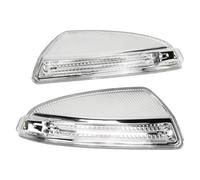 Bekuyu Door Wing Mirror Assembly For Mercedes For Benz C250 2012-2014 2pcs Side Mirror Turn Signal Light A2048200721 2048200821