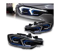 Bekuyu For B&MW F30 F31 318i 320i 325i 328i 330i 335i DRL Car Lights LED Headlight Projector Lens Head Lamp (1 pair)