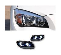 Bekuyu For B&MW X1 E84 2010 2011 2012 2013 2014 2015 F49 Car LED Headlight Lamp Drl Projector Lens (1 pair)
