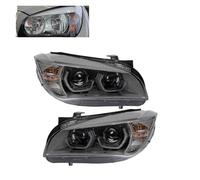 Bekuyu For B&MW X1 E84 2010 2011 2012 2013 2014 2015 LED Headlight DRL Turn Signal High Beam Angel Eye Projector Lens EUR Head Lamp (1 pair)
