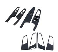 Bekuyu for Hyundai for Tucson 2015 2016 2017 2018 2019 2020 Car Window Lift Switch Button Panel Switch TrimInterior Sticker (1set with Button)