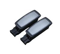 Bekuyu For VW For P&assat 2011-2018 For Tiguan 2017-2023 2Pcs Led Sun Visor Reading Light Dome Makeup Mirror Lights 56D947109(Black)