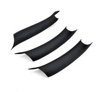 Bekuyu for X5 F15 2014-2018 for X6 F16 2015 2016 2017 2018 LHD RHD Car Interior Door Pull Handle Cover Auto Accessories (LHD-Black)
