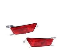 Bekuyu Left/Right Car Rear Bumper Reflector Fog Lamp With Bulb For Range Rover For Evoque 2012-2018 Brake Fog Light Turn Signal (Red,A Pair)