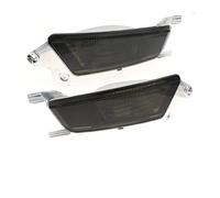 Bekuyu Left/Right Car Rear Bumper Reflector Fog Lamp With Bulb For Range Rover For Evoque 2012-2018 Brake Fog Light Turn Signal (Black,A Pair)