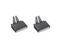 Bekuyu Middle Center Console Air Vent For VW For GOLF MK5 2004-2009 For JETTA MK5 2006-2011 Air Conditioning Adjust Clip Front Dashboard A/C Vent Outlet Clips Outlet Vent(2pcs Front Clip)