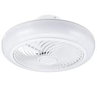 BEL AIR HOME - Ceramic Heater Fan with PTC Technology - 72W LED Ceiling Light - Energy-Efficient DC Motor - Quiet Operation