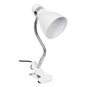 BEL AIR HOME - Flexo SICION Clamp Desk Lamp - Adjustable, Easy Install, Durable Metal - White, Metal