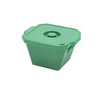 Bel-Art M16807-1104 Magic Touch 2 High Performance Mini Model Ice Pan with Lid, Green