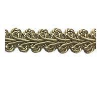 BEL AVENIR Braid Trim 1/2 inch 13 Yards French Gimp Basic Sewing Polyester DIY Crafts Costume Home Decorative (Taupe)