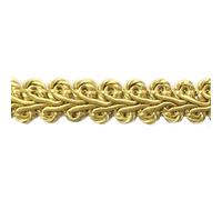 BEL AVENIR Braid Trim 1/2 inch 13 Yards French Gimp Basic Sewing Polyester DIY Crafts Costume Home Decorative (Gold)