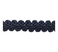 BEL AVENIR Braid Trim 1/2 inch 13 Yards French Gimp Basic Sewing Polyester DIY Crafts Costume Home Decorative (Blue)