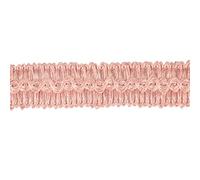 BEL AVENIR Gimp Braid Trim Cord 1.6 cm/0.63 inch Wide, 10 Yard Handmade Polyester Basic Trim, Fabric Trim for Upholstery, Sewing, Curtains, DIY Costumes, Slipcover, Home Deco (Pink, 10 Yard)