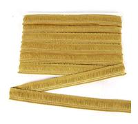BEL AVENIR Lace Fringe Trim Tassel Trim Sewing Accessory 13.7 Yards x 1 Inch for Clothes Home Decoration DIY (Gold)