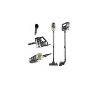 BEL01731TT Titanium 2-in-1 Hand Vacuum Cleaner - Converts To Handheld Unit, Floor To Ceiling Cleaning, 600ml Dust Container, Washable Extra HEPA